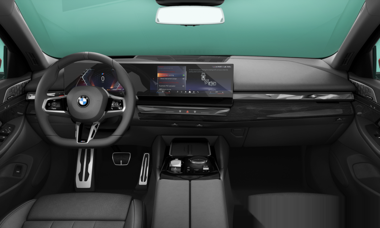 Interior of 2023 BMW 540i xDrive (G60), VIN WBA63FJ09RCR23430