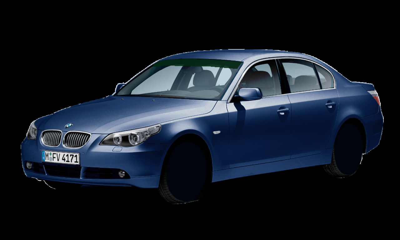 Exterior of BMW 545i (E60), VIN WBANB32020B360516