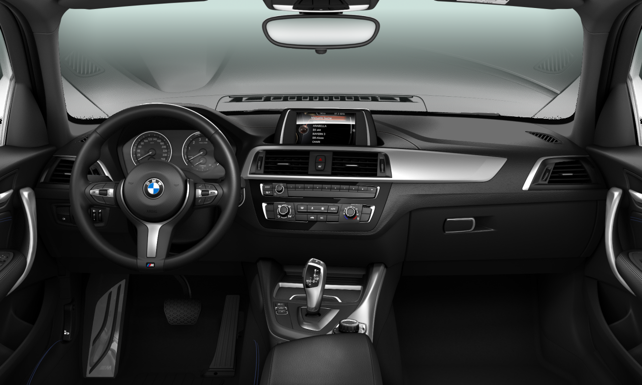 Interior of BMW M140i (Sports Hatch (5 Doors)), VIN WBA1S910X07E13603