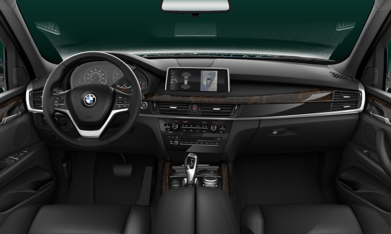 Interior of 2016 BMW X5 xDrive35i (F15), VIN 5UXKR0C33H0V72663
