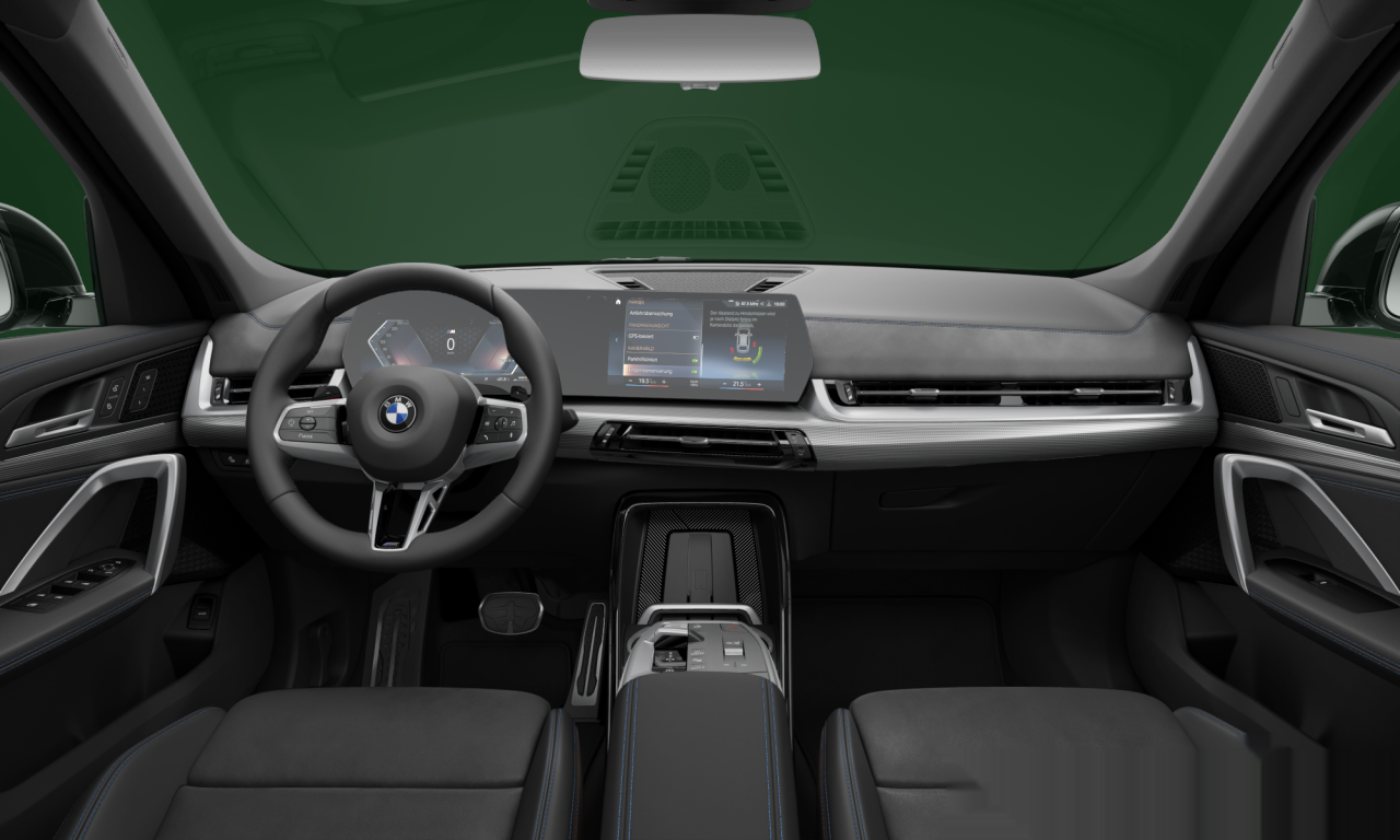 Interior of 2022 BMW X1 sDrive18i (U11), VIN WBA11EE0305V91416