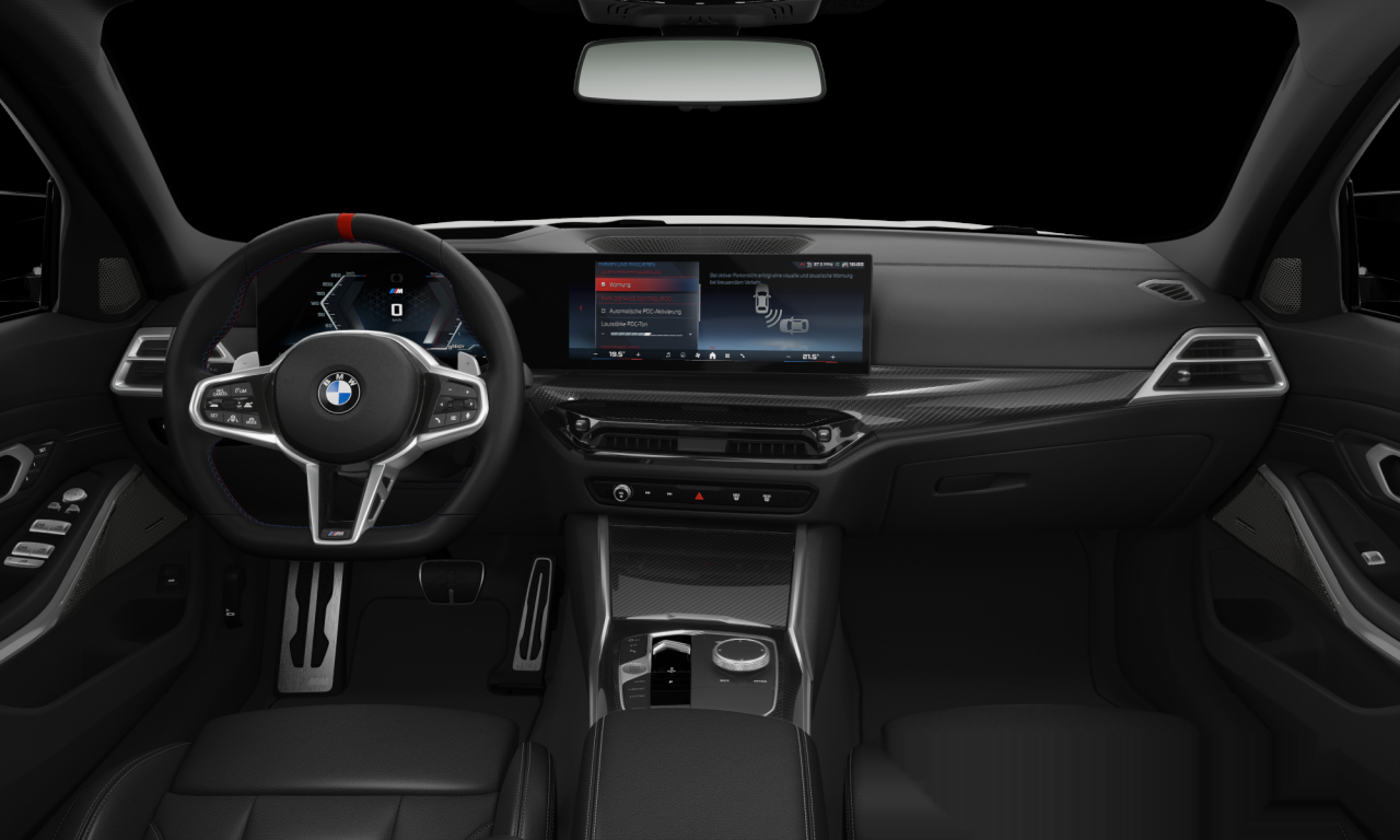 Interior of BMW M340d xDrive (G20 (MUE)), VIN WBA68FU0108F92882