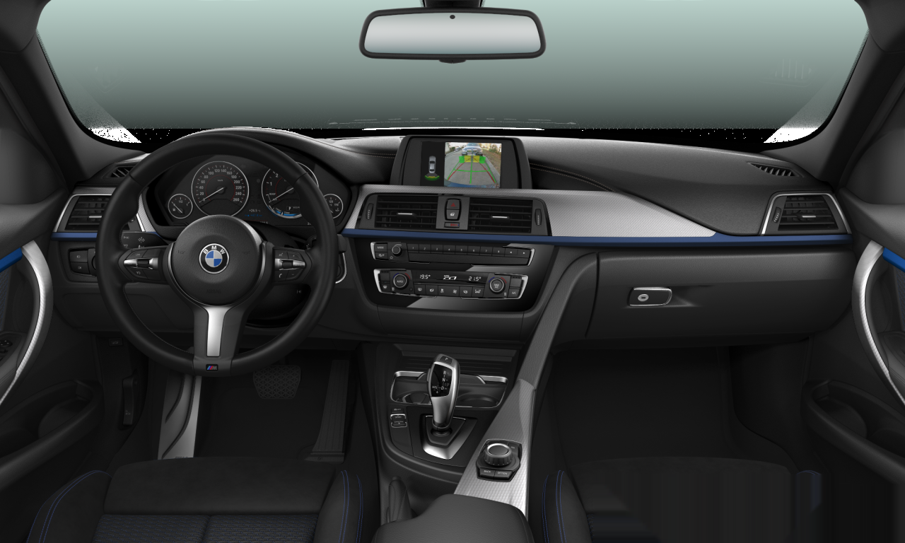 Interior of 2017 BMW 318i (F30 (MUE)), VIN WBA8E3104JA060179