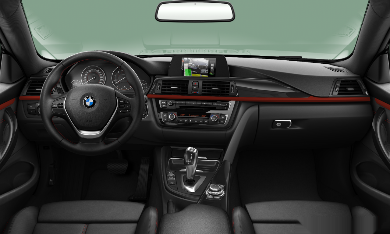 Interior of 2014 BMW 420i (F32), VIN WBA3N11070F969355
