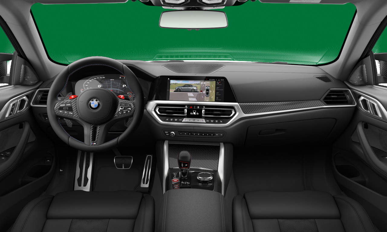 Interior of 2021 BMW M4 Competition M xDrive (G82), VIN WBS41AZ000CJ51726