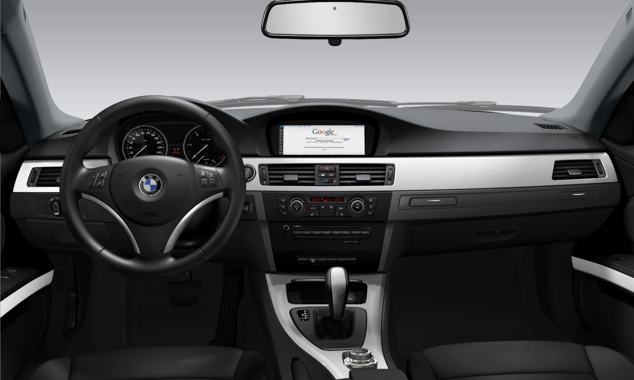 Interior of BMW 325d (E92 (MUE)), VIN WBAKK51030E433469