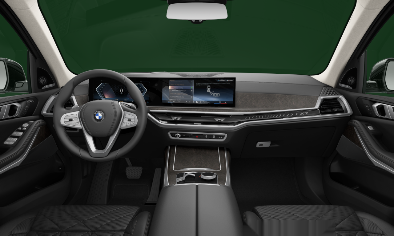 Interior of BMW X7 xDrive40i (G07 (MUE)), VIN 5UX23EM06S9Z20221