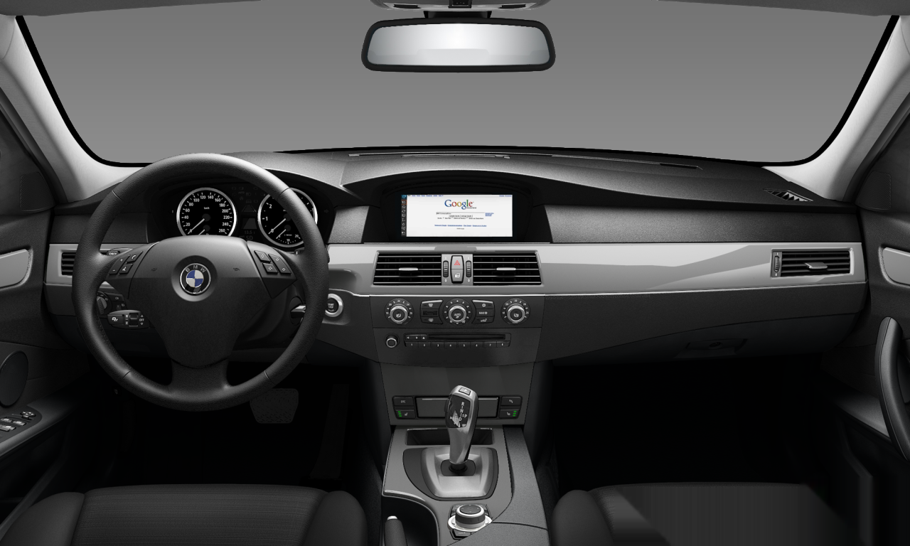 Interior of 2009 BMW 525i (E61 (MUE)), VIN WBAPU71040CT84564