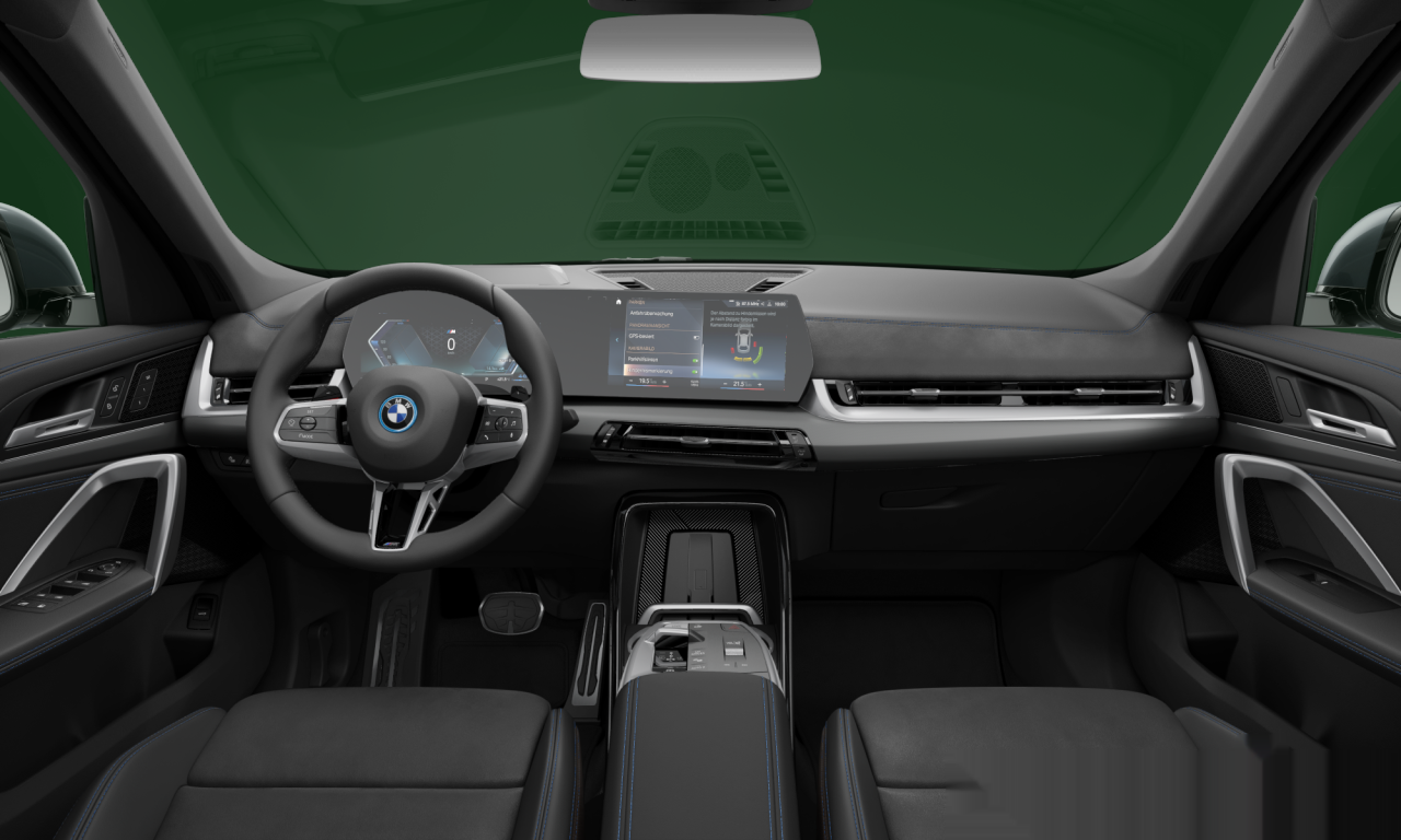 Interior of 2023 BMW X1 xDrive25e (U11), VIN WBA21EF0505X01434