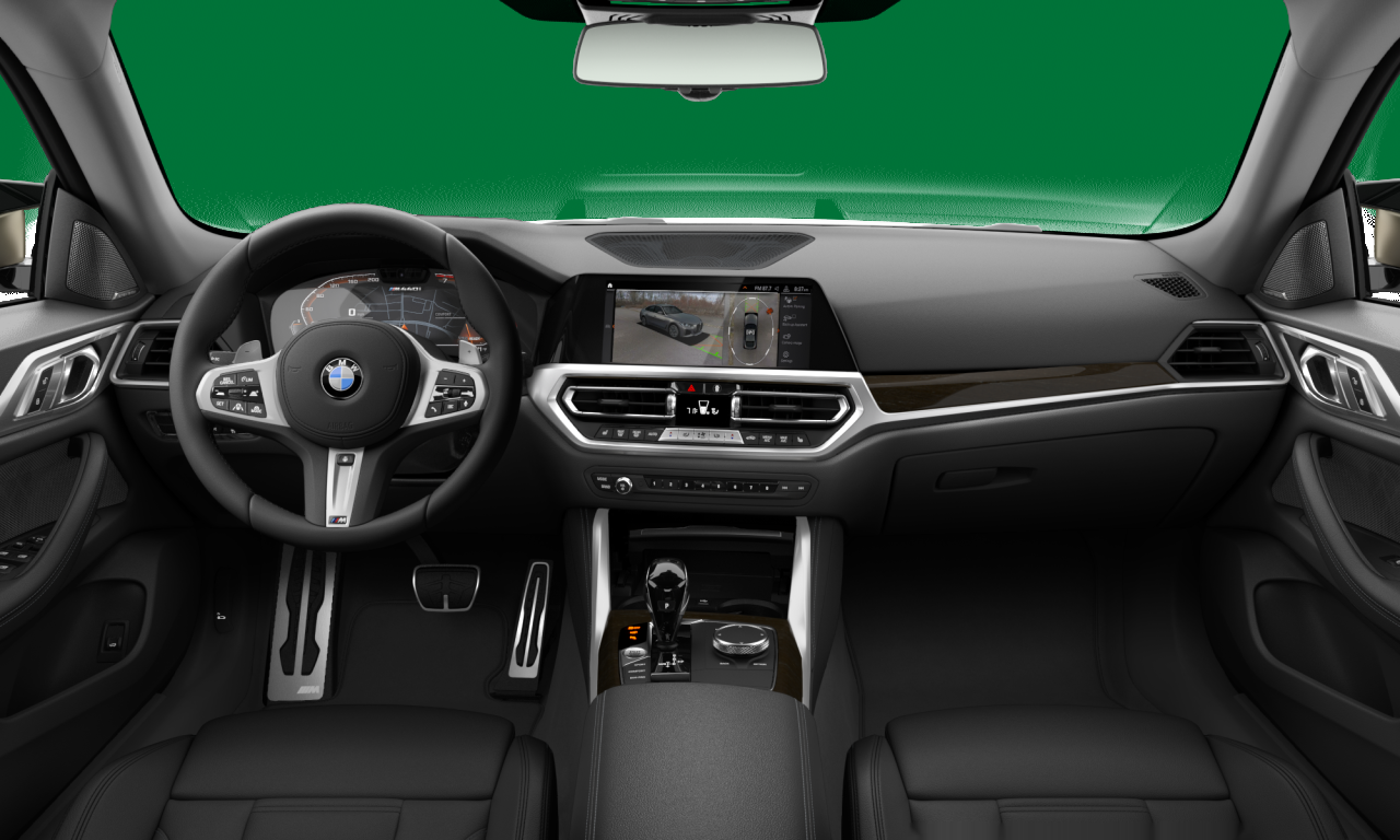 Interior of BMW M440i xDrive (G26), VIN WBA13AW04NFM44945