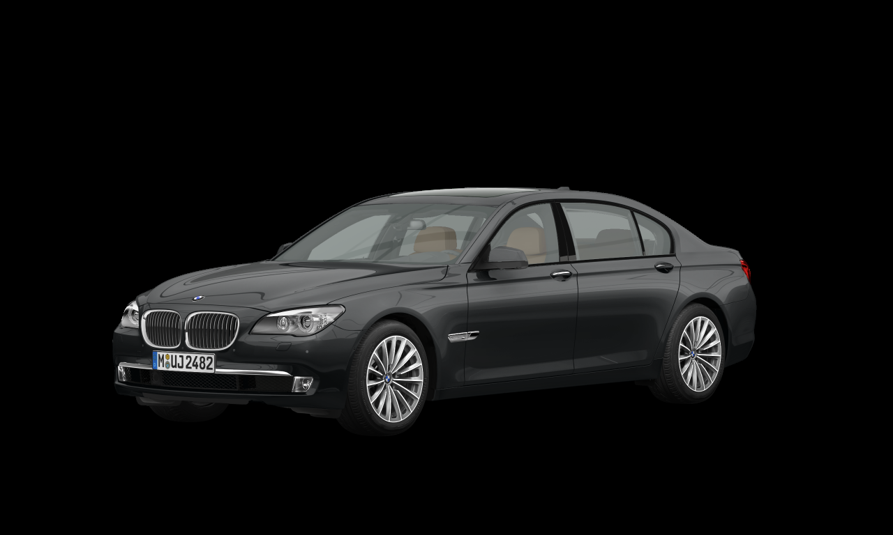 Exterior of BMW 750Li (F02), VIN WBAKB8103AC343768