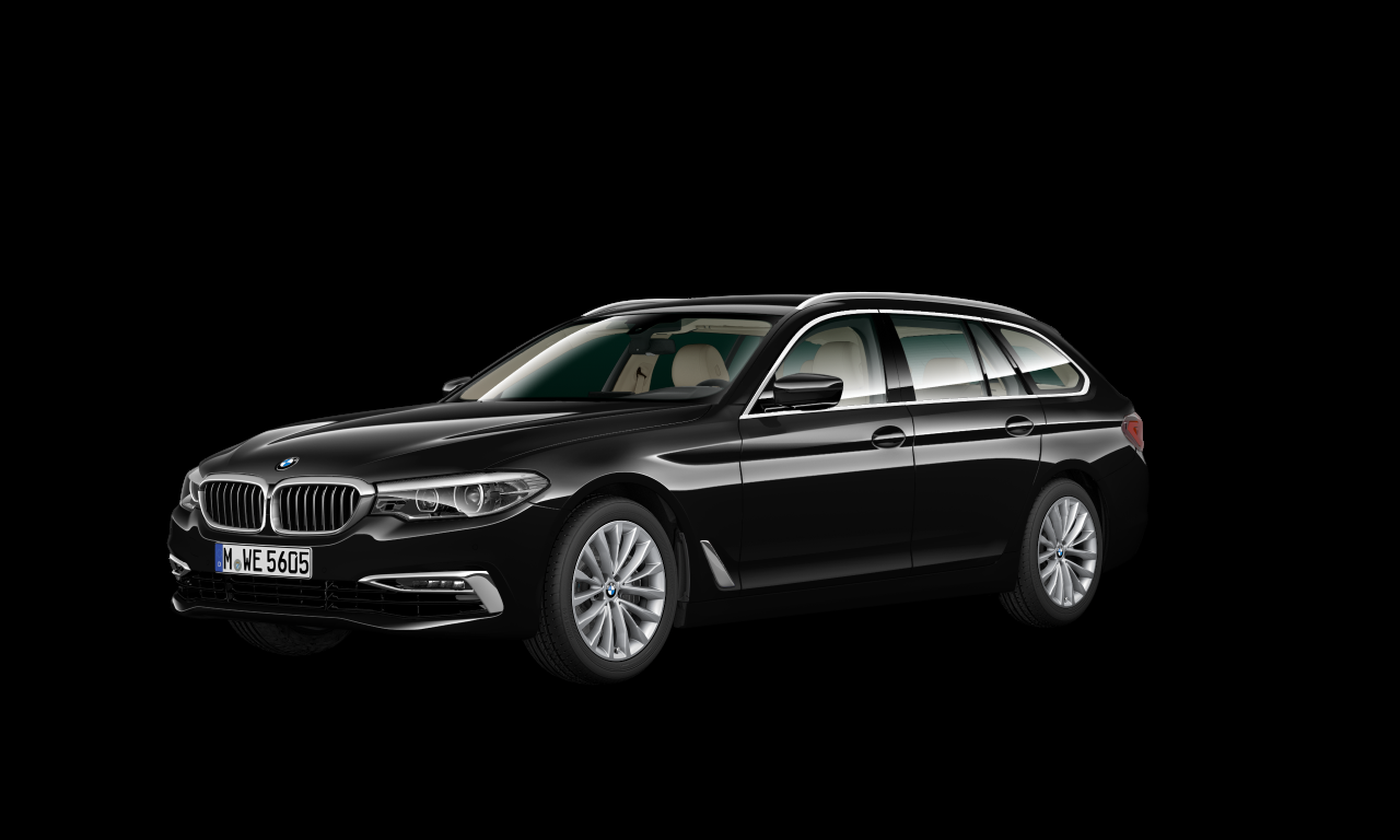 Exterior of 2018 BMW 520i (G31), VIN WBAJT91080BJ24436