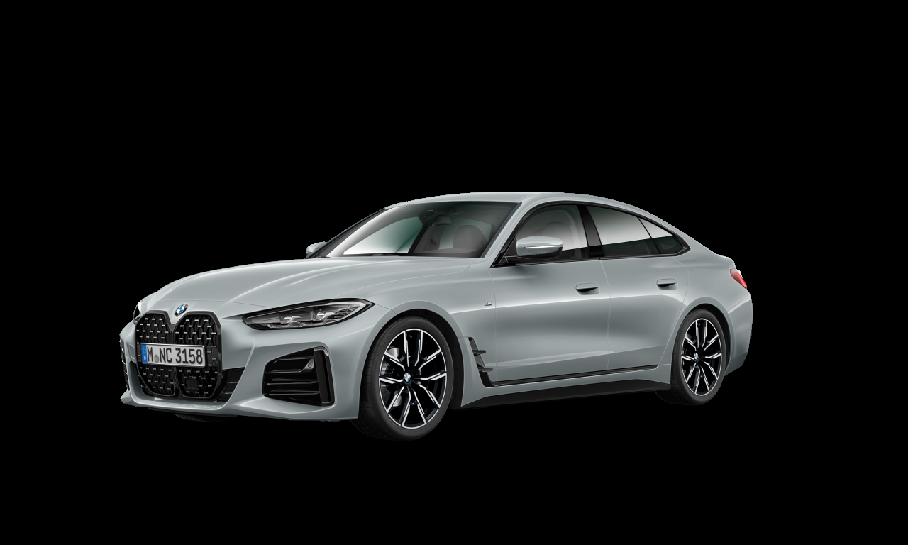 Exterior of BMW 430i (G26), VIN WBA61AV020FM96175
