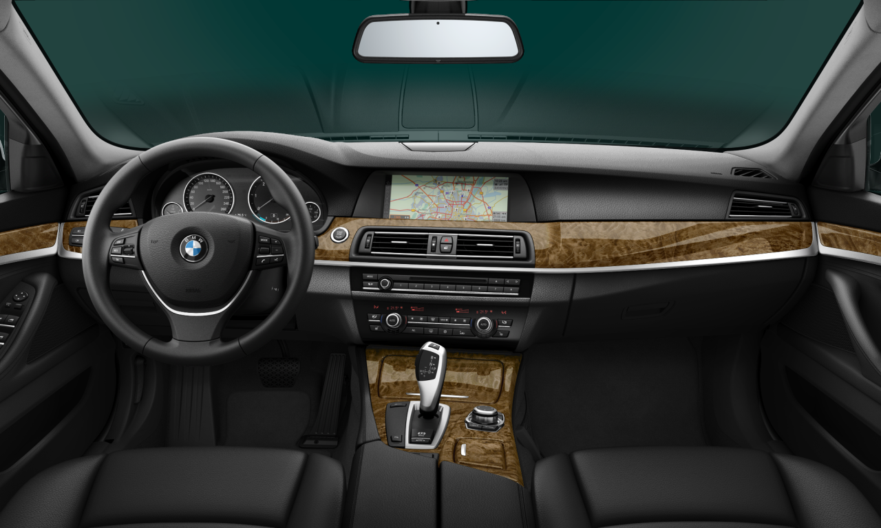 Interior of BMW 520d (F10), VIN WBAFW11030DU21410