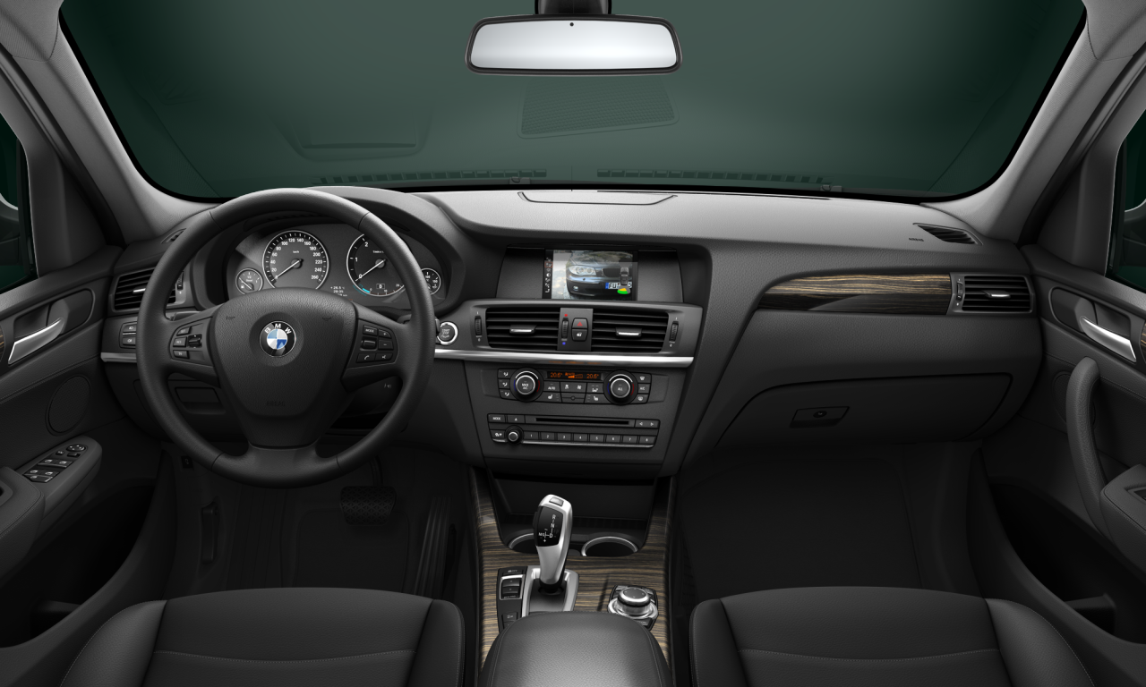 Interior of BMW X3 xDrive20d (F25), VIN WBAWY310XD0A83834