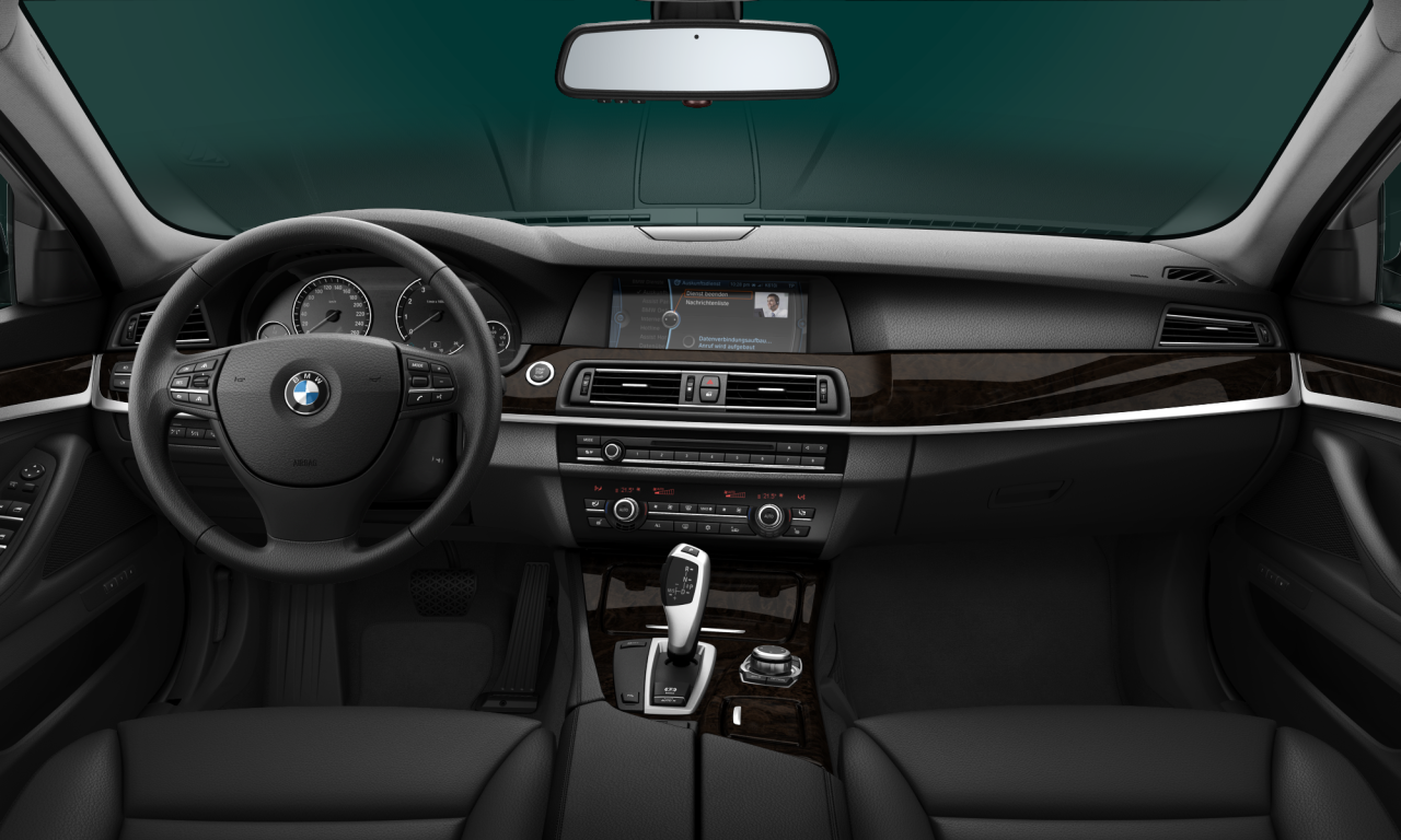 Interior of 2011 BMW 535i (F10), VIN WBAFR71060C947210