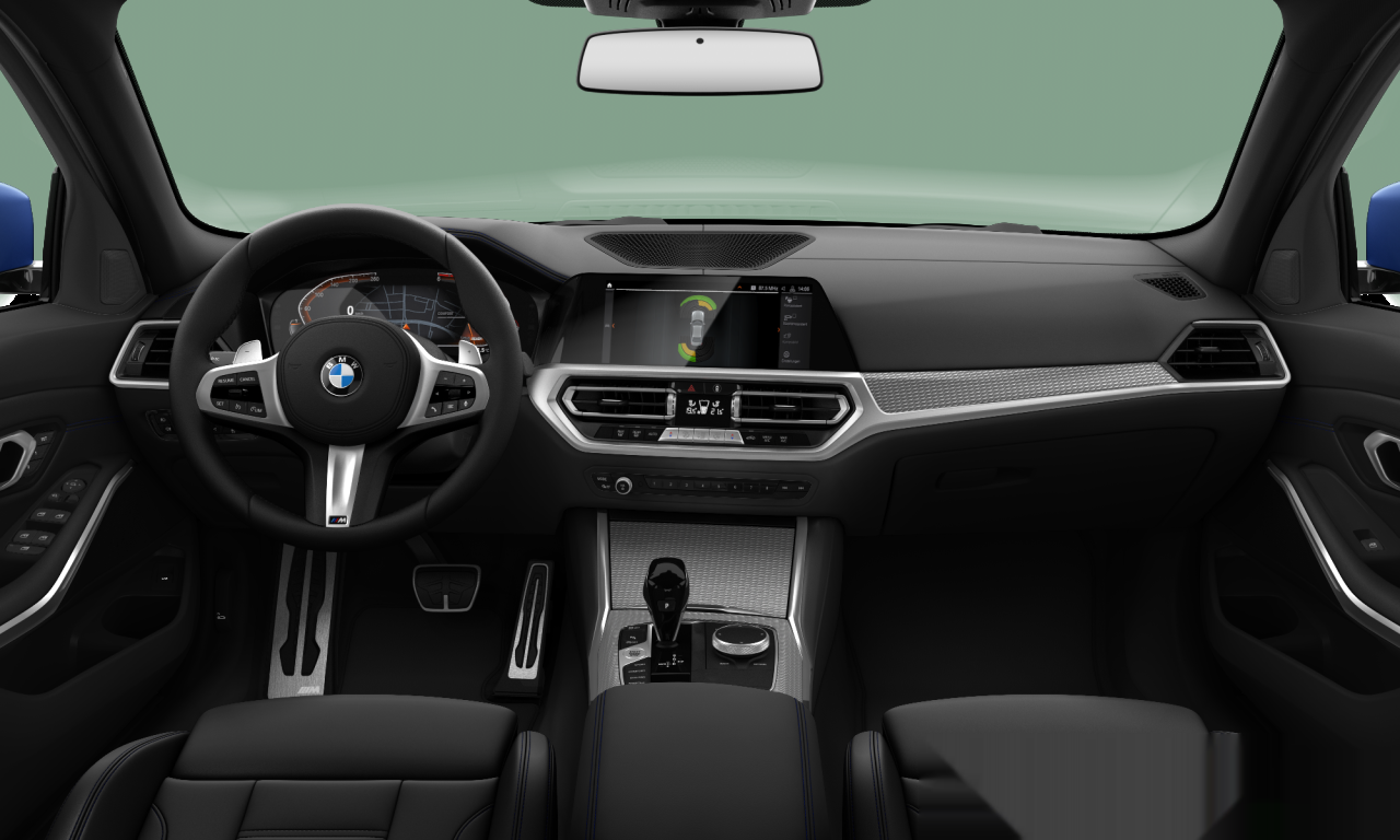 Interior of 2020 BMW 320d (G20), VIN WBA5V52000FJ68782