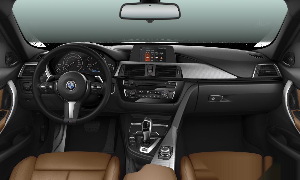 Interior of BMW 330e iPerformance (F30 (MUE)), VIN WBA8E12030A682810