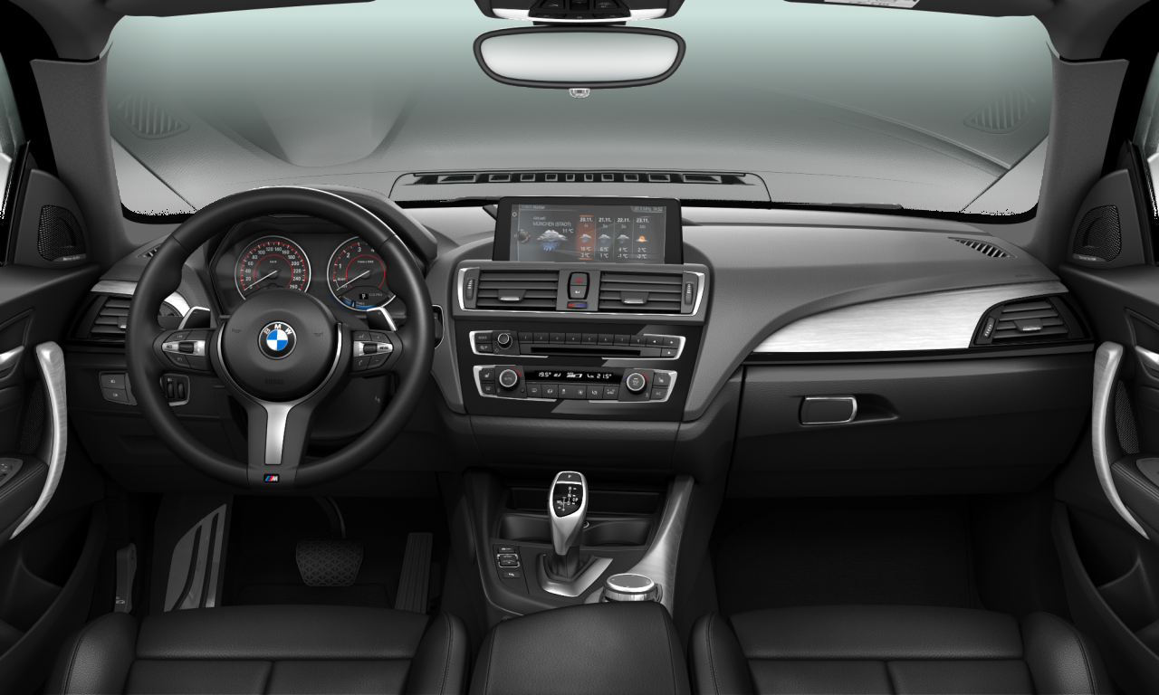 Interior of BMW 120i (F21 (MUE)), VIN WBA1W110105D42356