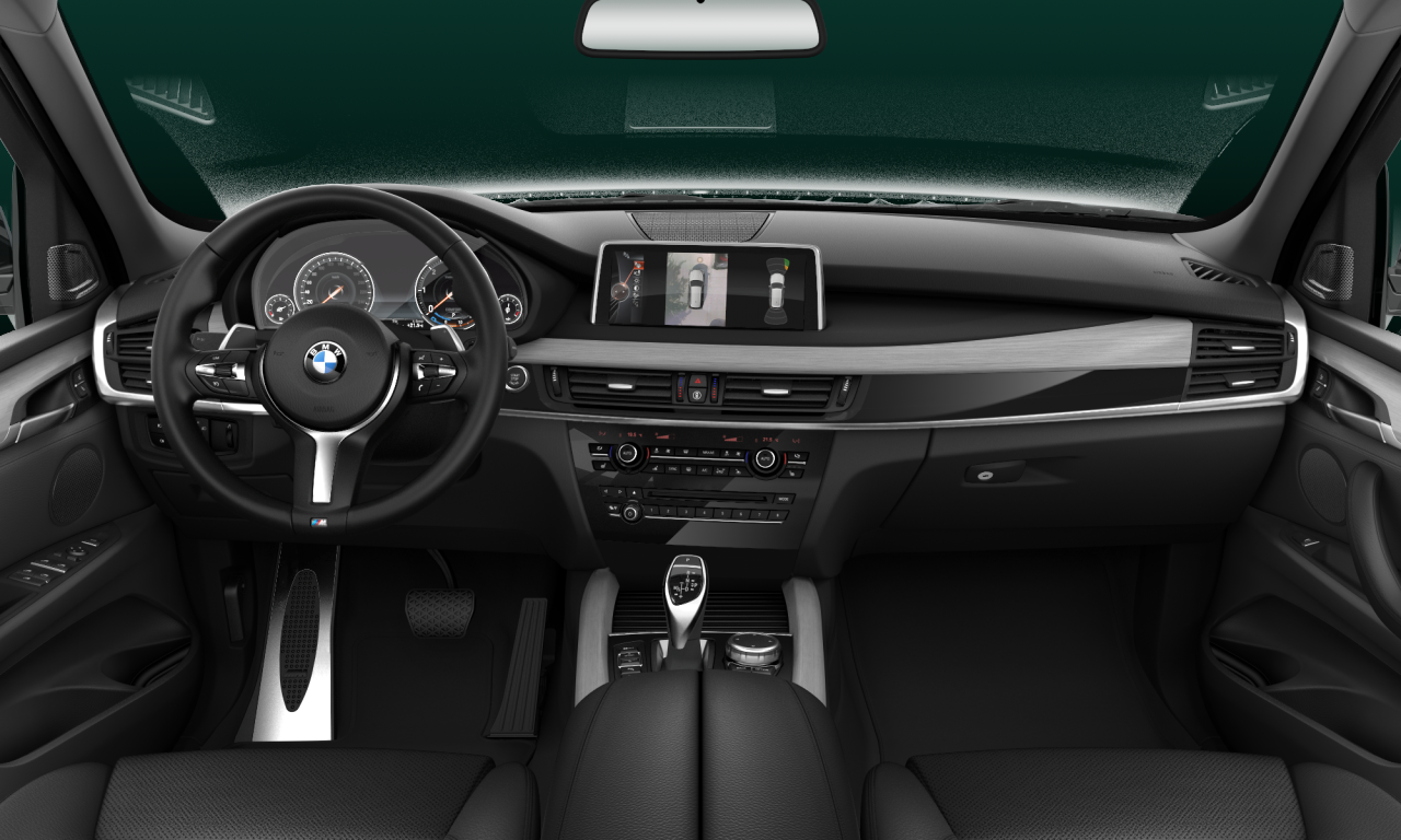 Interior of BMW X5 xDrive30d (F15), VIN WBAKS4104F0H70817