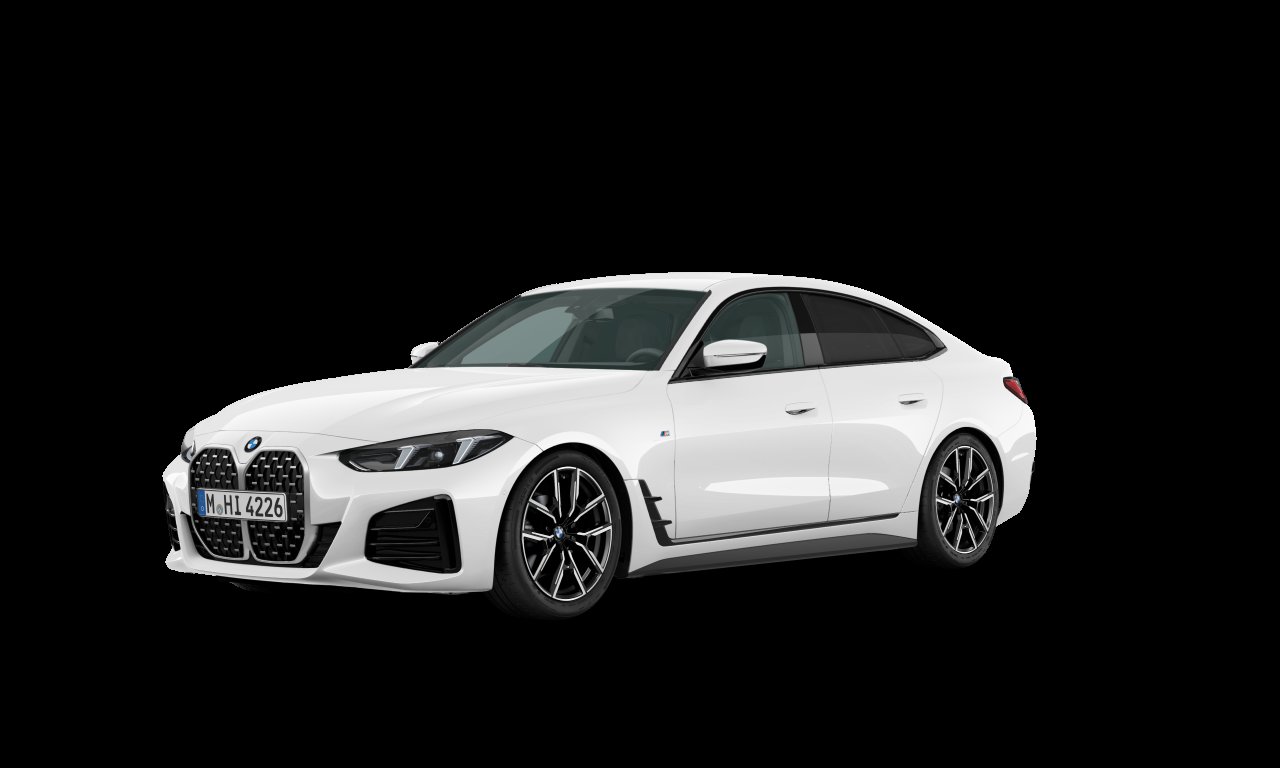 Exterior of BMW 420i (G26 (MUE)), VIN WBA11HC080FV46017