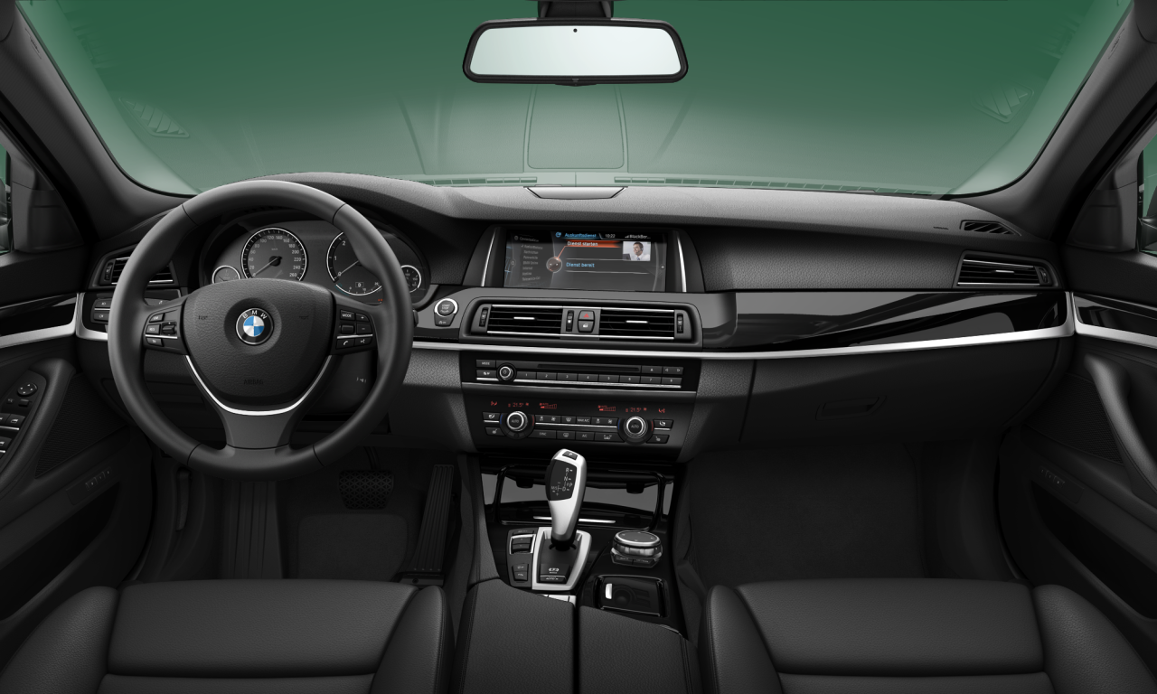 Interior of BMW 525d xDrive (F11 (MUE)), VIN WBA5J91000D492136