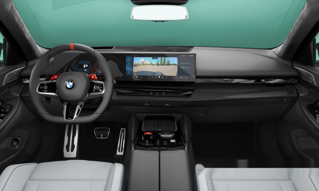 Interior of 2026 BMW M5 (G99), VIN WBS83GV0XVCY26073