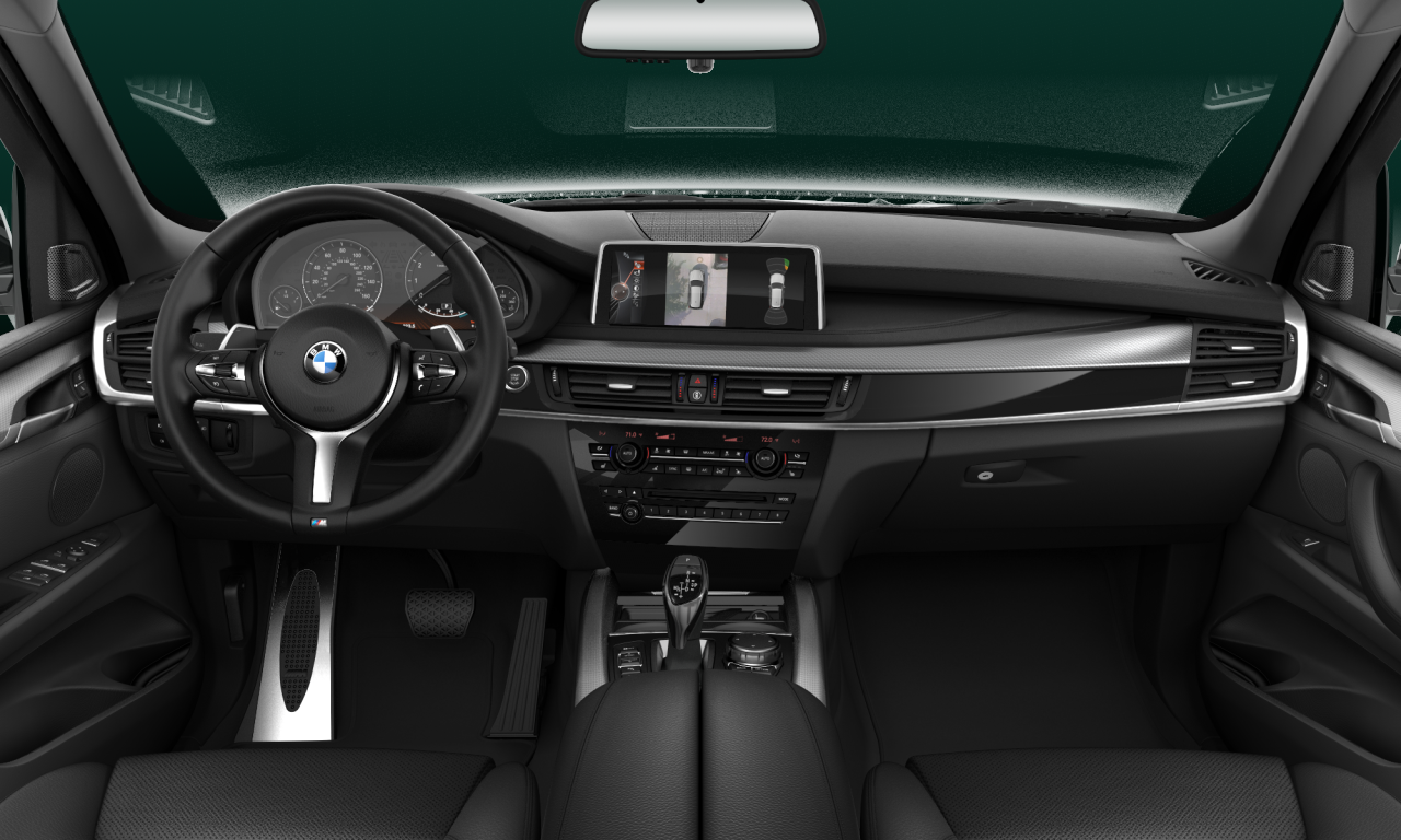 Interior of 2015 BMW X5 xDrive50i (F15), VIN 5UXKR6C55G0J80853