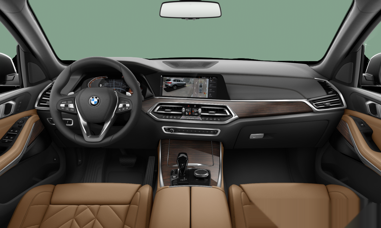 Interior of BMW X5 xDrive40i (Sports Activity Vehicle (5 Doors)), VIN 5UXCR6C06P9R91856