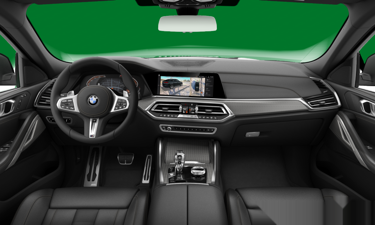 Interior of BMW X6 xDrive40i (G06), VIN 5UXCY6C00N9J16594