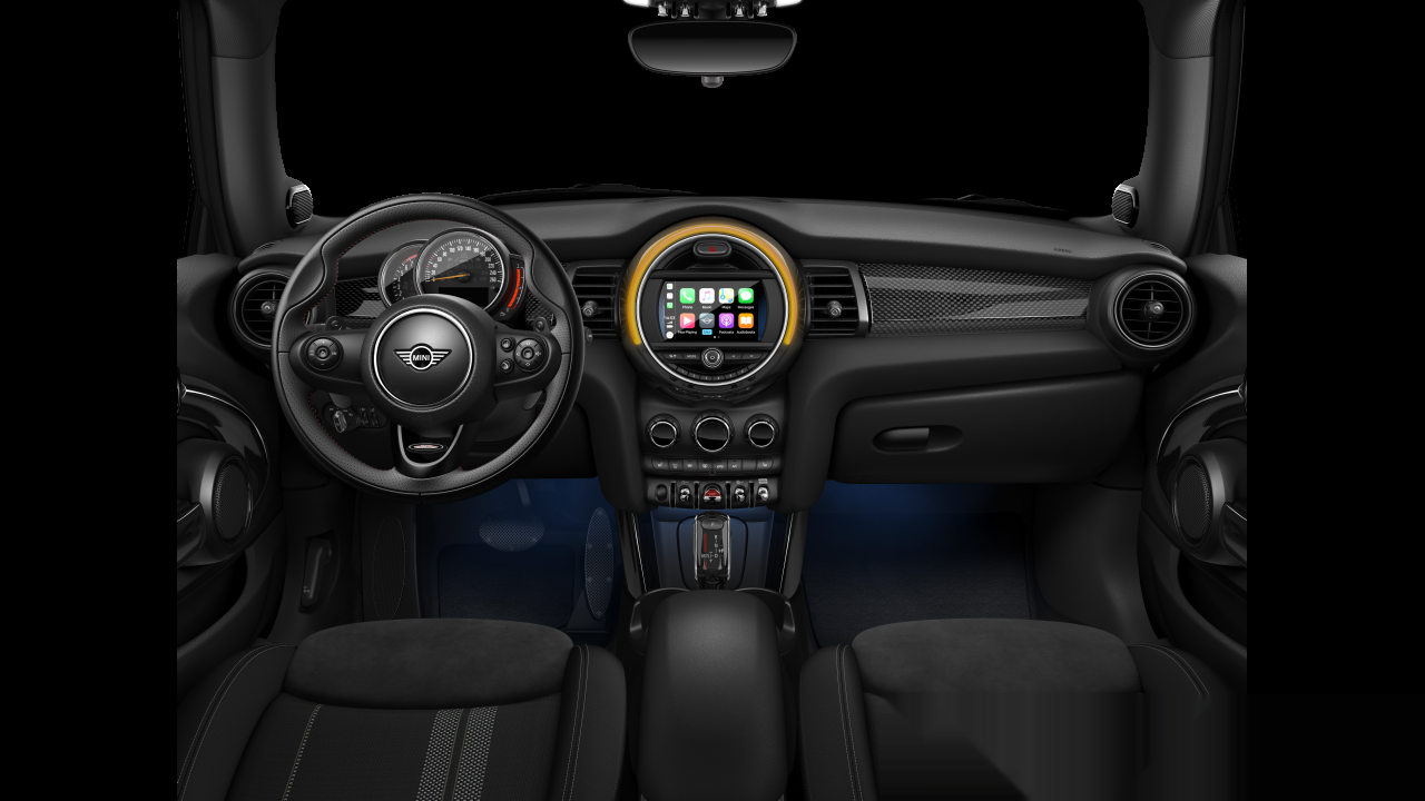 Interior of BMW MINI Cooper S (F56), VIN WMWXR520702M23920