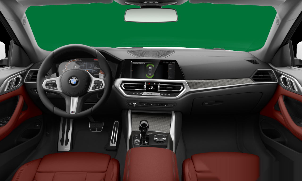 Interior of 2022 BMW 420d (G23), VIN WBA11AU090CK65805