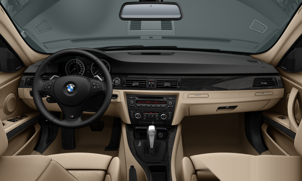 Interior of BMW 320xd (E91 (MUE)), VIN WBAUY31090A932523