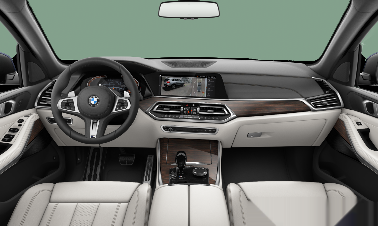 Interior of BMW X5 xDrive40i (G05), VIN 5UXCR6C00M9H53967