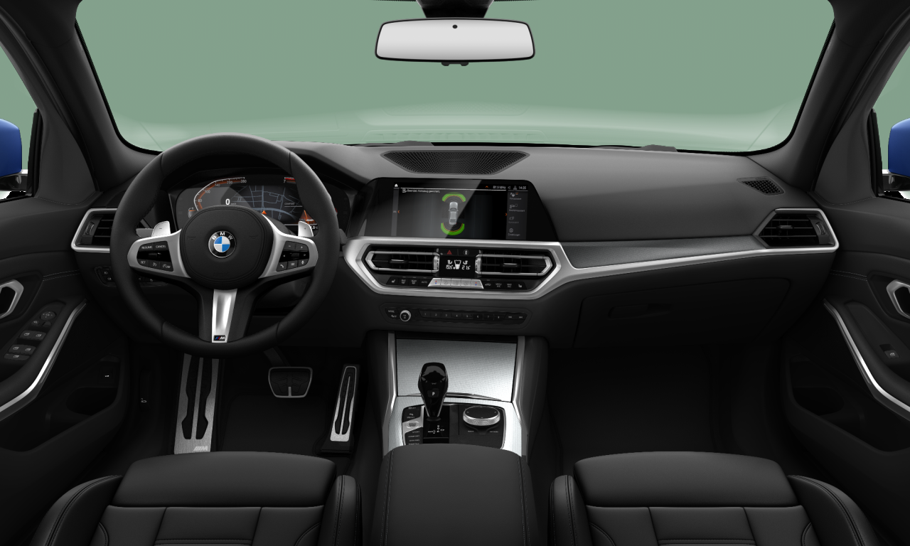 Interior of 2019 BMW 320i (G20), VIN WBA5F32000FH99777