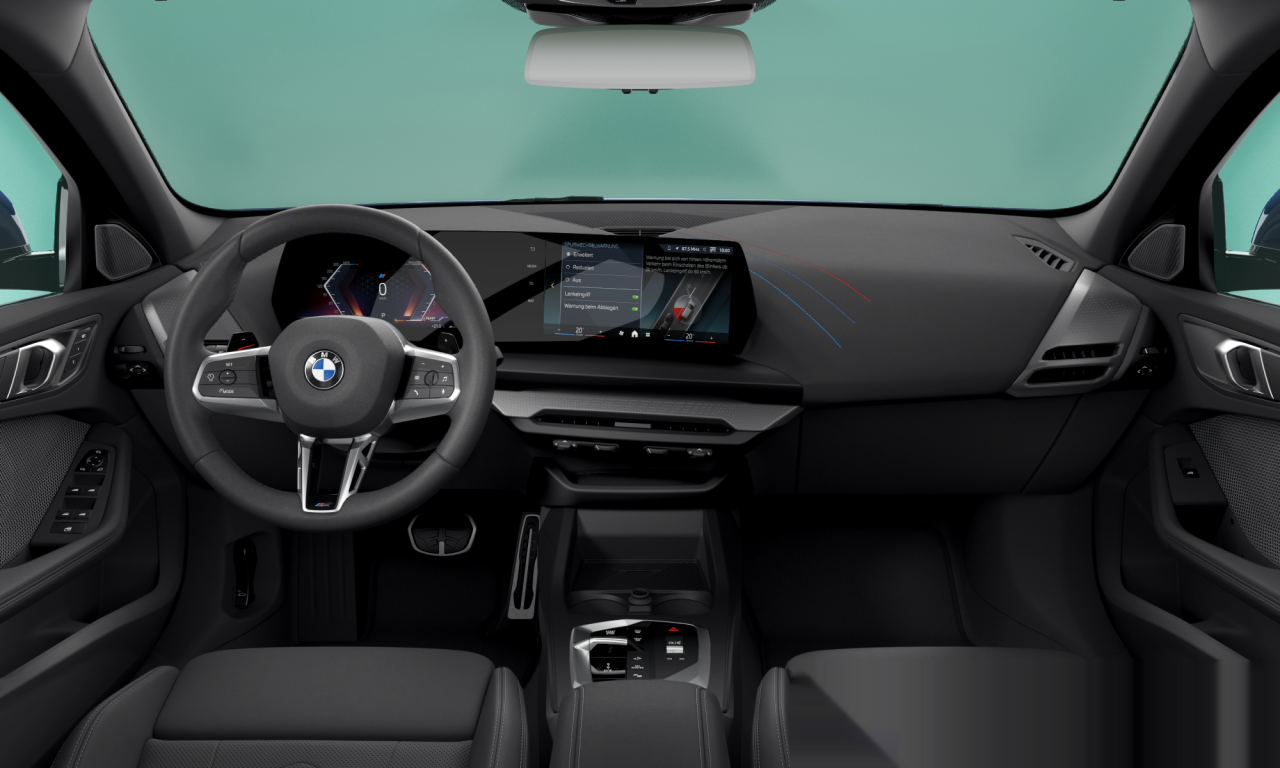 Interior of BMW 123 xDrive (F70), VIN WBA62GE0107V23876