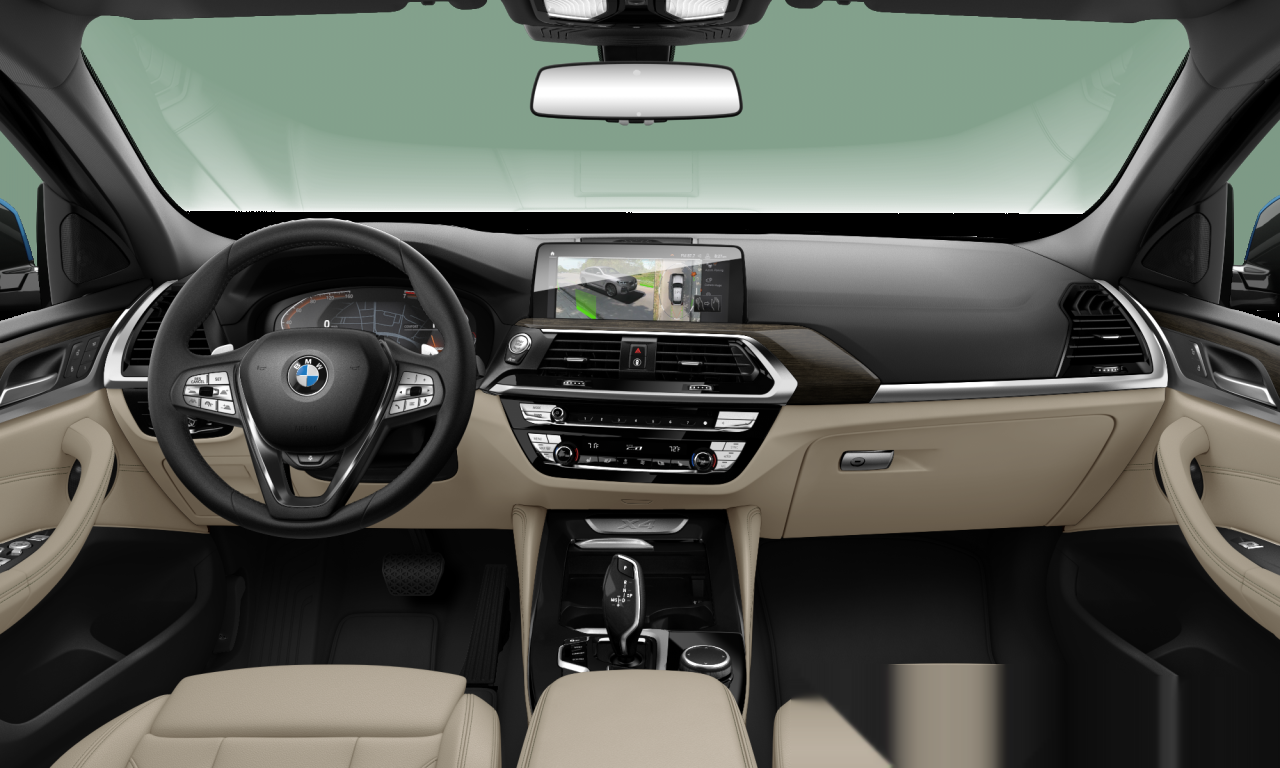 Interior of BMW X4 xDrive30i (G02), VIN 5UX2V1C04M9F05683