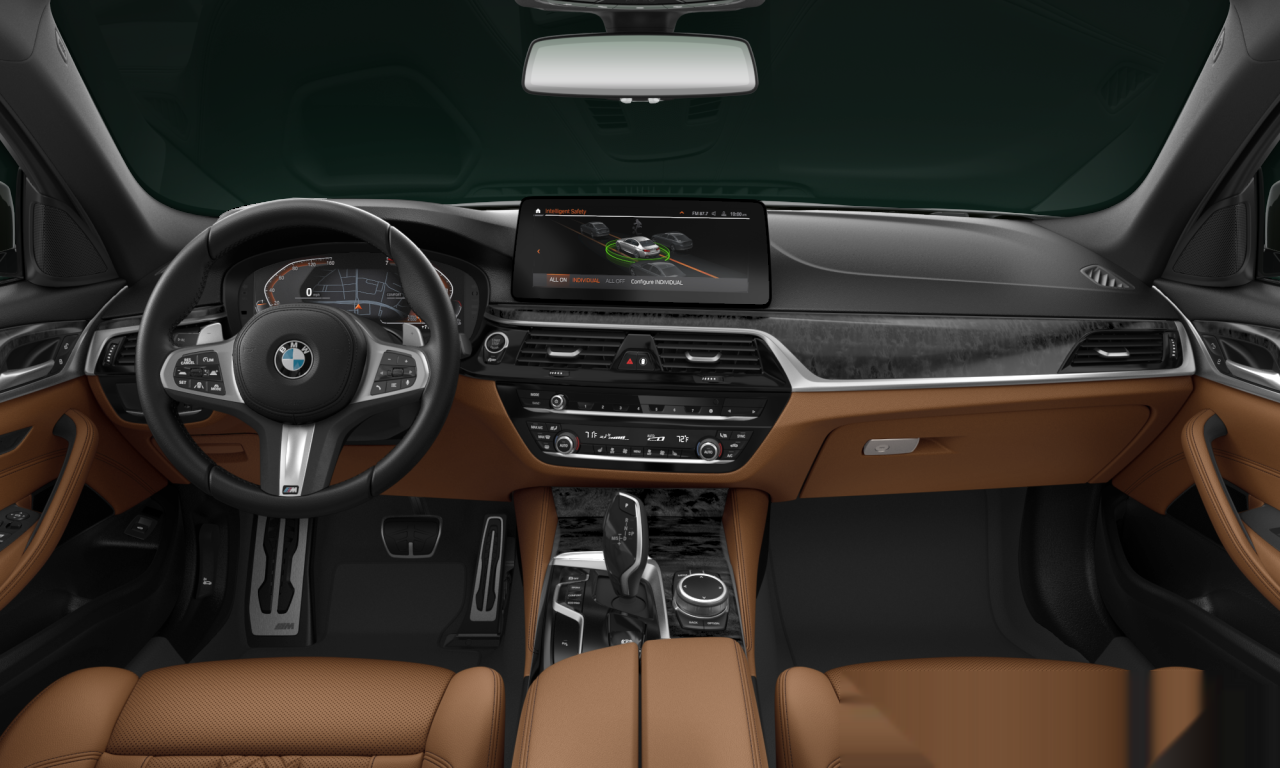 Interior of 2020 BMW 530i (G30 (MUE)), VIN WBA53BH05MCG03186