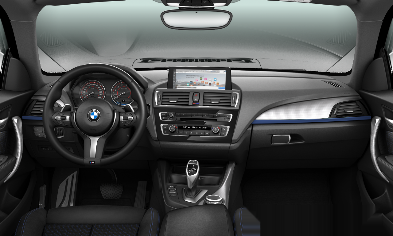 Interior of BMW 120i (F21 (MUE)), VIN WBA1W110005D41764