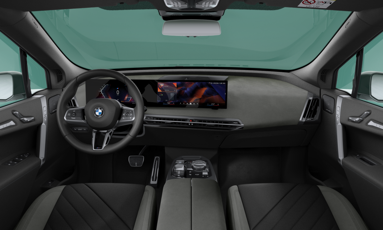 Interior of BMW iX xDrive45 (I20 (MUE)), VIN WBY42CF030CX55435