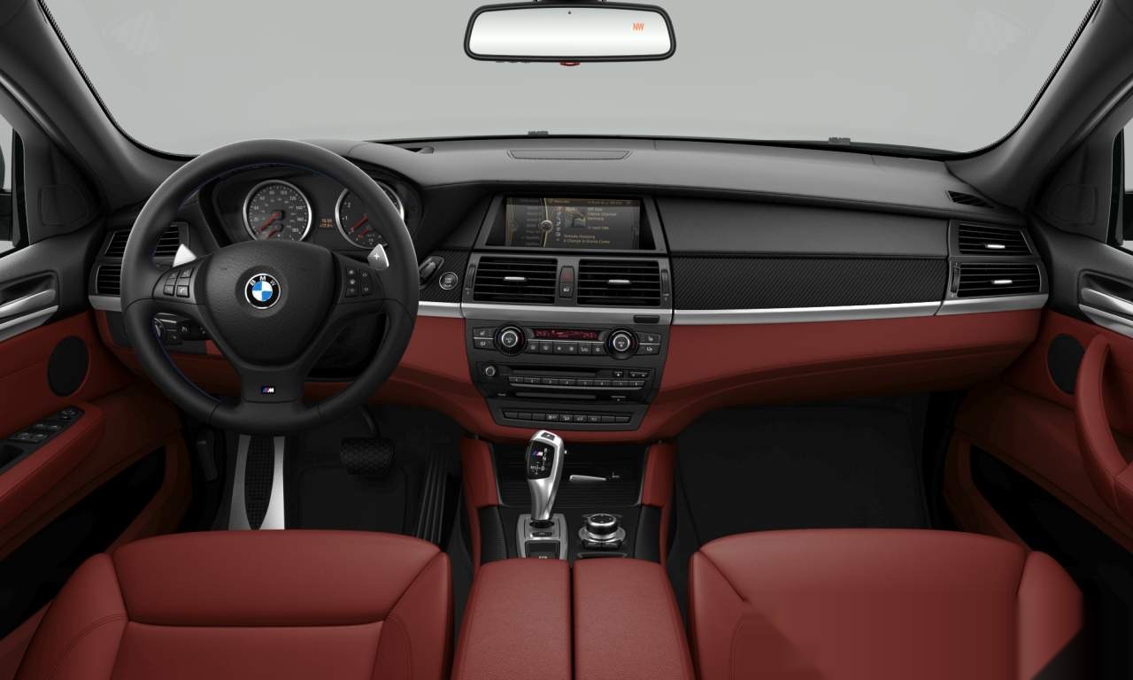 Interior of BMW X6 M (E71 (X6M)), VIN 5YMGZ0C51E0C40462