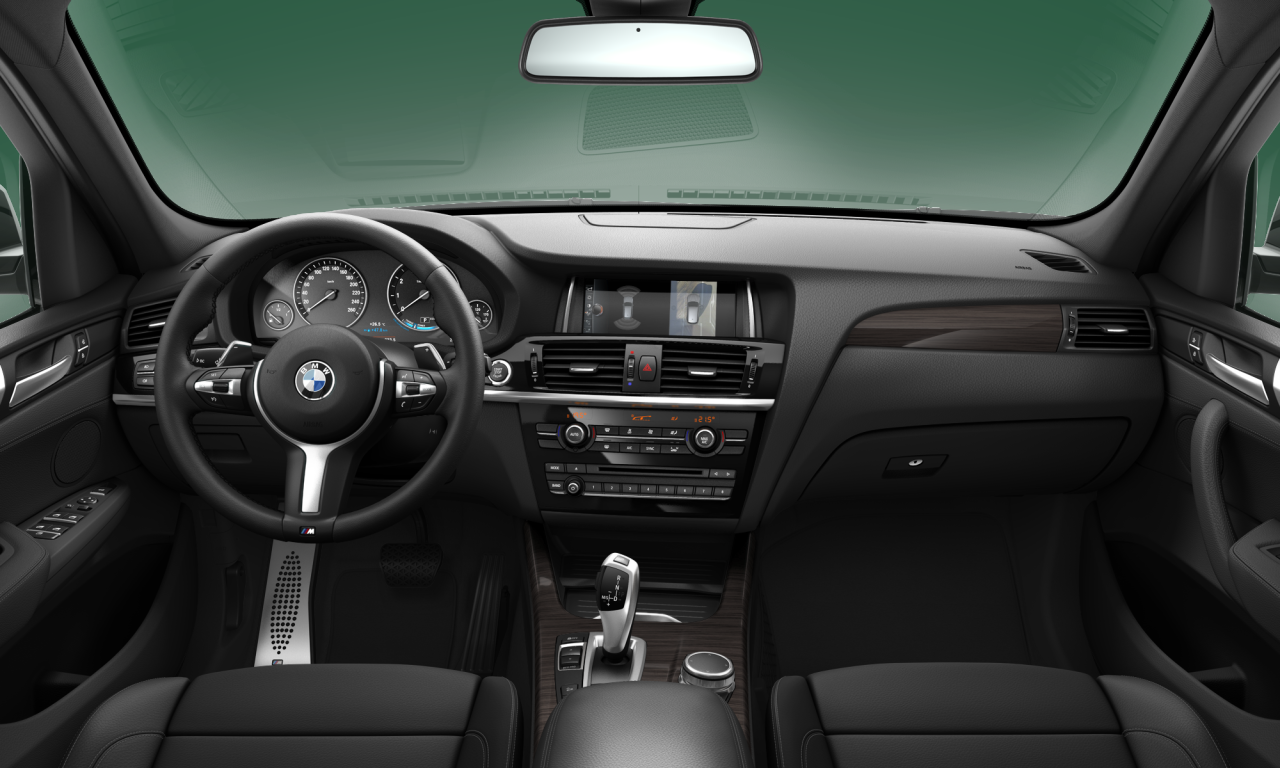 Interior of BMW X3 xDrive20i (F25), VIN WBAWX320600V22018