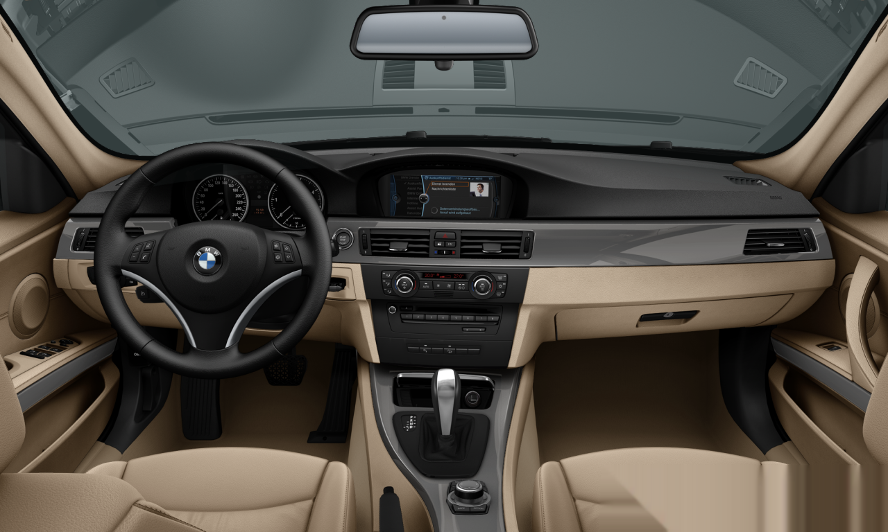 Interior of 2008 BMW 320xd (E91 (MUE)), VIN WBAUW71050A196158