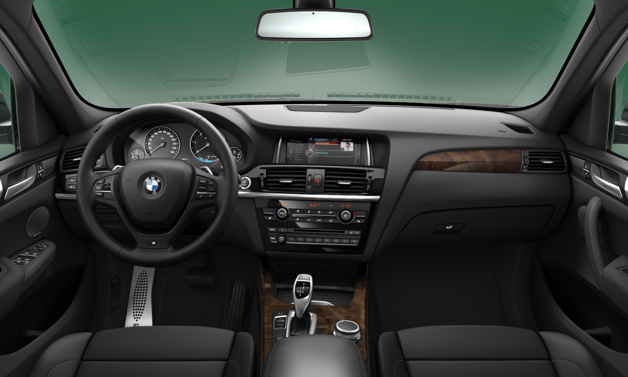 Interior of BMW X3 xDrive30d (F25), VIN WBAWY510500E24899