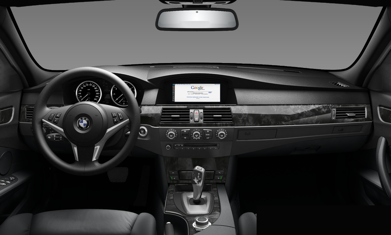 Interior of BMW 523i (E60 (MUE)), VIN WBANU31060C319344