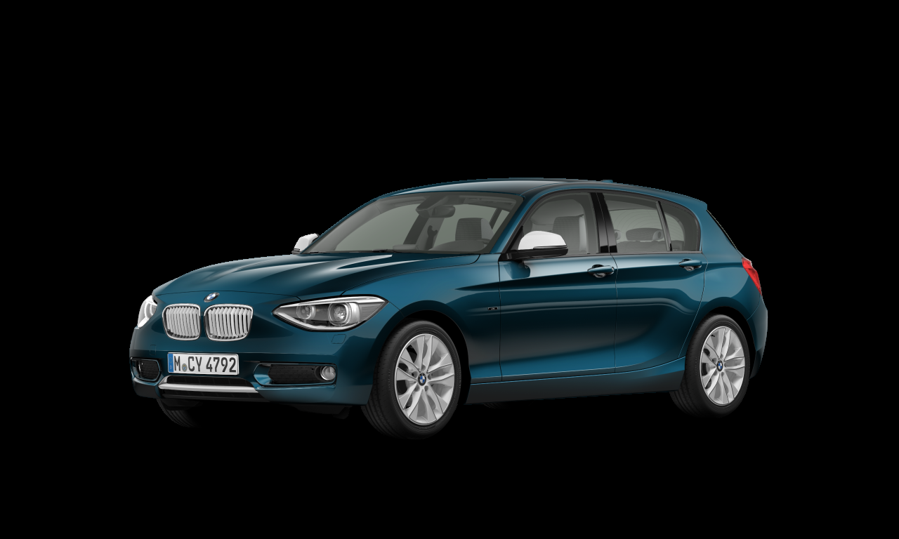 Exterior of BMW 118i (F20), VIN WBA1A31050E607593