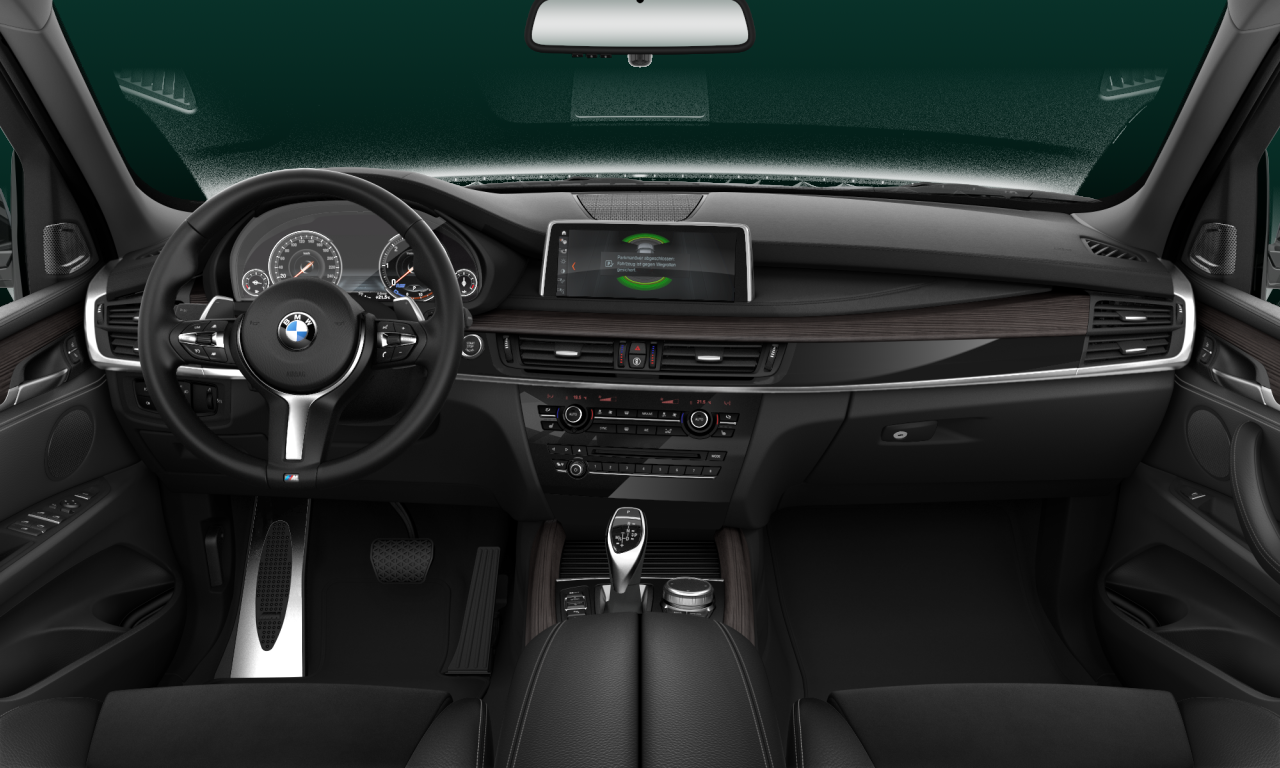 Interior of 2017 BMW X5 xDrive40d (F15), VIN WBAKS610800N70958