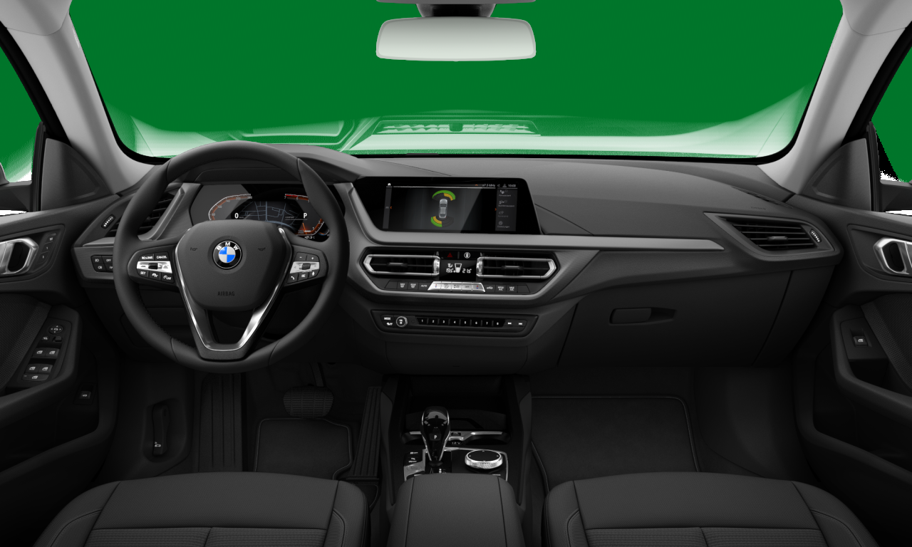 Interior of BMW 218i (F44), VIN WBA12AK0707G25150
