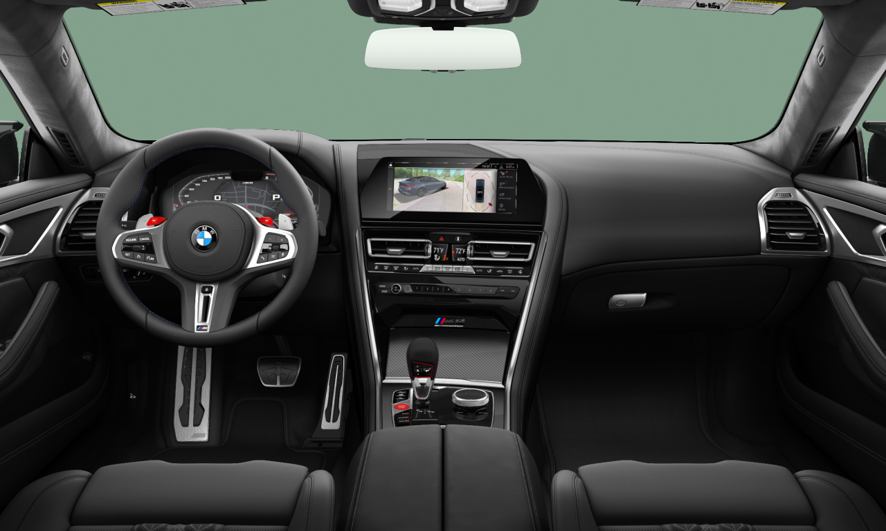 Interior of BMW M8 Gran Coupé (F93), VIN WBSGV0C0XLCE60664