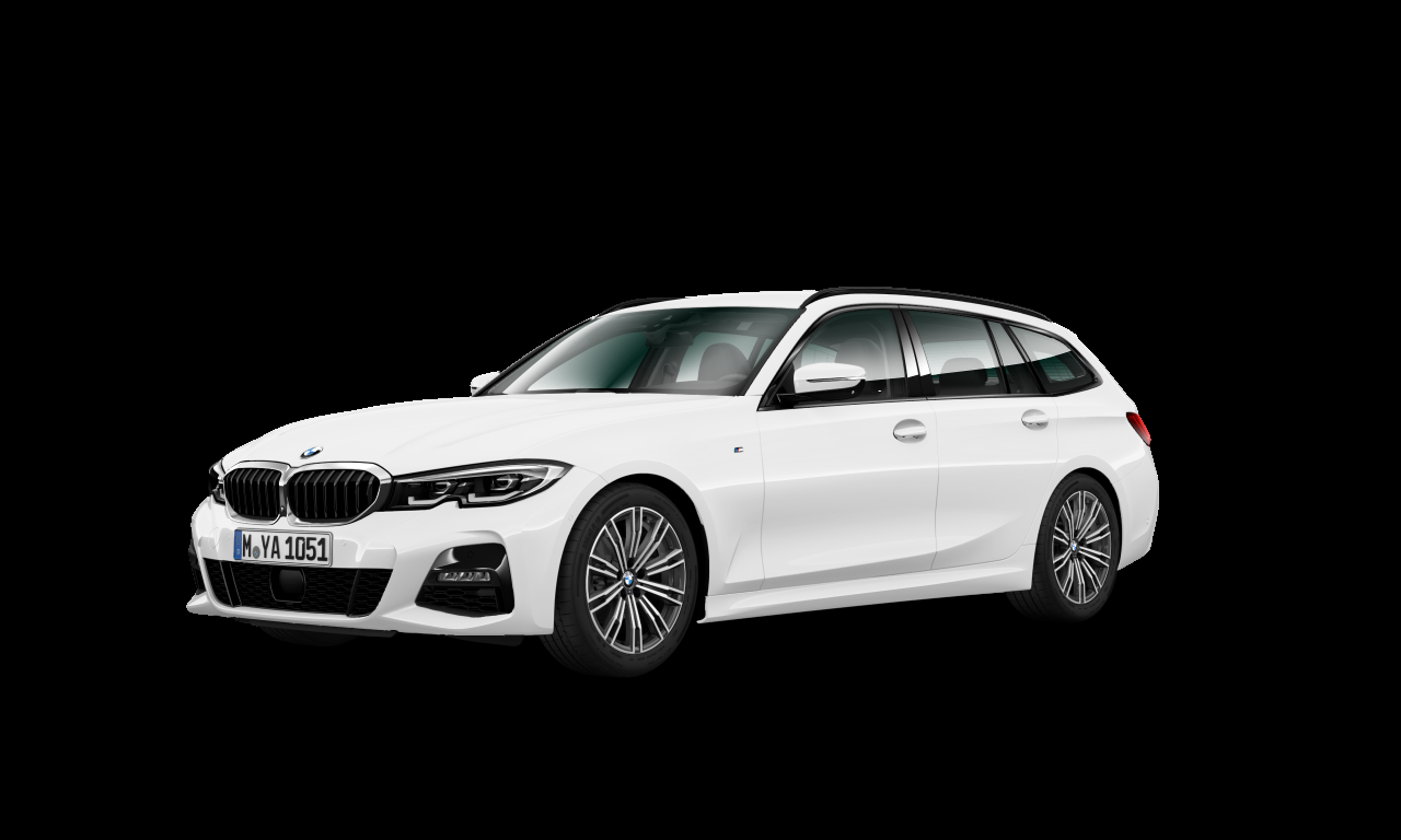 Exterior of 2021 BMW 320d xDrive (G21), VIN WBA6L72070FL04086